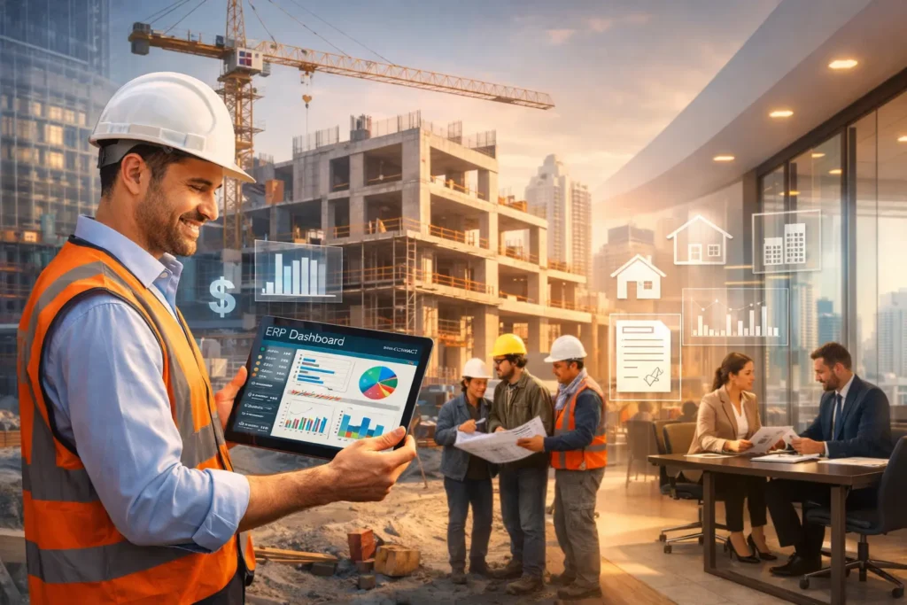 Why Construction, Contracting & Real Estate Companies Need Industry-Specific ERP