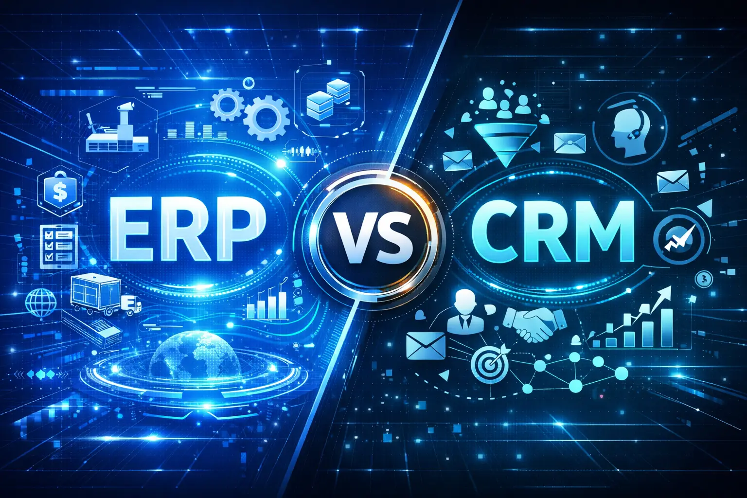 CRM vs ERP for Real Estate - quadra erp solutions